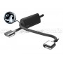 Opel Vauxhall Astra H Estate Diesel 2004-2009 Dual Sport Performance Exhaust Silencer Muffler