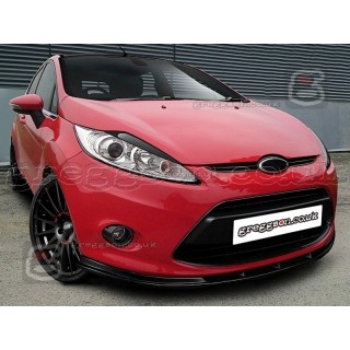 Ford Fiesta Mk7 Front Bumper Lip Spoiler Extension