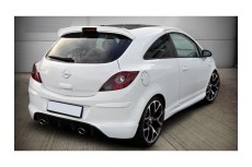Vauxhall Corsa D Rear Bumper Lip Spoiler Extension