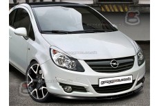 Opel Corsa D Front Bumper Lip Spoiler Extension