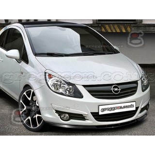Opel Corsa D Front Bumper Lip Spoiler Extension