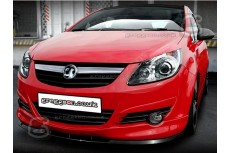Vauxhall Corsa D Front Bumper Lip Spoiler Extension