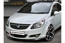 Vauxhall Corsa D Front Bumper Lip Spoiler Extension