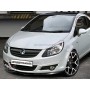 Vauxhall Corsa D Front Bumper Lip Spoiler Extension
