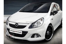 Opel Corsa D OPC Front Bumper Lip Spoiler Extension
