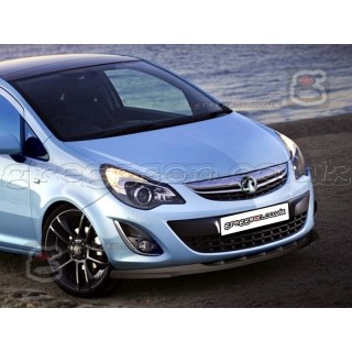 Vauxhall Corsa D Front Bumper Lip Spoiler Extension