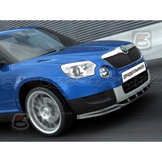 Skoda Yeti Front Bumper Lip Spoiler Extension