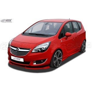 Opel Vauxhall Meriva B (2013+) Custom Front Bumper Lip Spoiler Extension Splitter