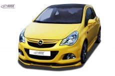 Opel Vauxhall Corsa D OPC Facelift 2010 Custom Front Bumper Lip Spoiler Extension Splitter