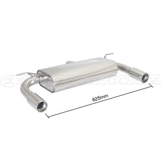 BMW F36 Gran Coupe 428iX (N20 180kW) 2014+ Stainless Steel Dual Sport Exhaust Silencer Muffler