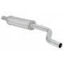 Lancia Y 1.2 16V LS / LX (63kW) 1997-2001 Stainless steel centre silencer