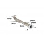 Mazda 5 2.0CD DPF (81kW) 2005-2009 Stainless steel 2nd cat replacement pipe
