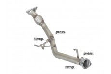 Nissan Qashqai 2.0dCi (110kW) 2007+ Stainless steel particulate filter replacement pipe group n