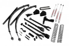 Ford F250 4WD (2005-2007) 8" Rough Country Lift Kit 4x4 Off Road