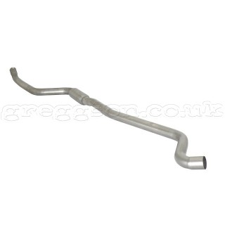 BMW F20 118i (125kW) 2011+ Stainless steel centre silencer