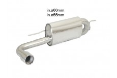 BMW F20 114d (70kW) 2011+ Stainless Steel Sport Performance Exhaust Silencer Muffler