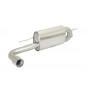 BMW F21 118i (125kW) 2011+ Stainless Steel Sport Performance Exhaust Silencer Muffler