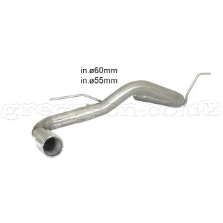 BMW F21 114d (70kW) 2012+ Sport Stainless Steel Without The Silencer Exhaust
