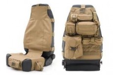 Front Seat Cover Coyote Tan Smittybilt G.E.A.R. Off Road Universal