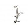 Citroen DS3 1.6HDi - 1.6eHDi (68kW) 2010+ Stainless Steel Catalyst group n + stainless steel particulate filter