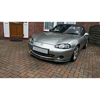 Mazda MX5 Mk 2.5 (2001-2005) Custom Front Bumper Lip Spoiler Extension 