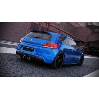 Volkswagen Scirocco R (2008-2014) Custom Rear Bumper Valance With 2 Exhaust Holes