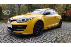 Renault Megane Mk3 RS (2010 - 2015) Custom Front Bumper Spoiler Extension Splitter