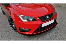 Seat Ibiza 6J Cupra Facelift (2013 -) Custom Front Bumper Spoiler Extension Splitter