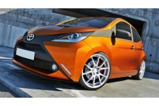 Toyota Aygo Mk2 (2014 -) Custom Front Bumper Spoiler Extension Splitter
