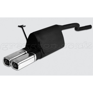 Fiat Punto Mk2 (1999-2005) Sport Performance Exhaust Silencer Muffler