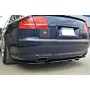 Audi S8 D3 (2006 - 2010) Custom Rear Bumper Central Splitter