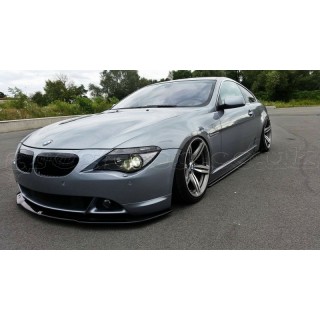 BMW E63 (2003 - 2007) Custom Front Bumper Lip Spoiler Extension V2