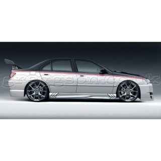 Peugeot 406 Coupe Custom Side Skirts