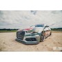 Audi A6 C7 S Line (2011 -) Custom Racing Front Bumper Lip Spoiler Extension Diffuser