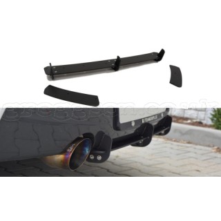 BMW F20 M Power Preface (2011 - 2015) Custom Central Rear Bumper Diffusers & Rear Side Splitters