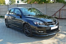 Mazda 3 MPS Mk1 (2006-2008) Custom Front Bumper Lip Spoiler Extension Diffuser