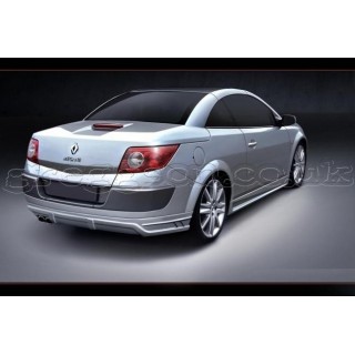 Renault Megane Mk2 Cabrio Phase 1 & 2 Rear Bumper Lip Spoiler Extension