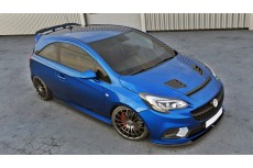 Vauxhall Opel Corsa E OPC VXR Nurburg (2015 -) Custom Front Bumper Lip Spoiler Extension Diffuser