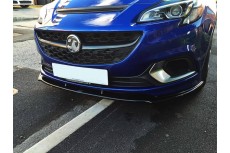 Vauxhall Opel Corsa E OPC VXR (2015 -) Custom Front Bumper Lip Spoiler Extension Diffuser