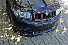 Skoda Fabia Mk1 RS (2003-2007) Custom Racing Front Bumper Lip Spoiler Extension Diffuser ( + EZ LIP PRO )