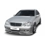 Mercedes C Class W203 (2004+) Front Bumper Lip Spoiler Extension Splitter Diffuser