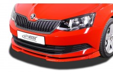 Skoda Fabia 3 Typ NJ Front Bumper Lip Spoiler Extension Splitter Diffuser