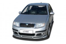 Skoda Fabia 1 Typ 6Y (2004+) (not GT / RS) Front Bumper Lip Spoiler Extension Splitter Diffuser