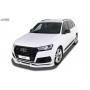 Audi Q7 S Line (4M) Front Bumper Lip Spoiler Extension Splitter Diffuser