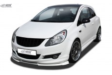 Corsa D (-2010) OPC Line Front Bumper Lip Spoiler Extension Splitter Diffuser