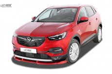 Grandland X Front Bumper Lip Spoiler Extension Splitter Diffuser