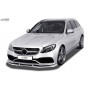 Mercedes C Class C 63 AMG W205 / S205 / C205 Front Lip Spoiler Splitter Extension Diffuser