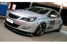 Opel Astra J / Vauxhall Astra J (-2012) Front Lip Spoiler Splitter Extension Diffuser