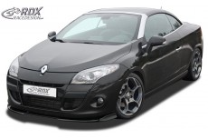 Renault Megane 3 Coupe / Cabrio / CC (-2012) Front Lip Spoiler Splitter Extension Diffuser