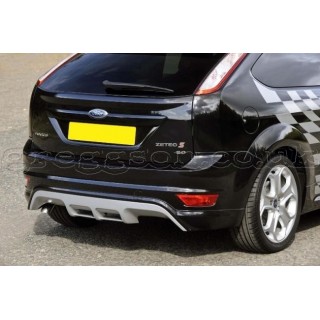 Ford Focus Mk2 Hatchback Rear Bumper Lip Spoiler Extension